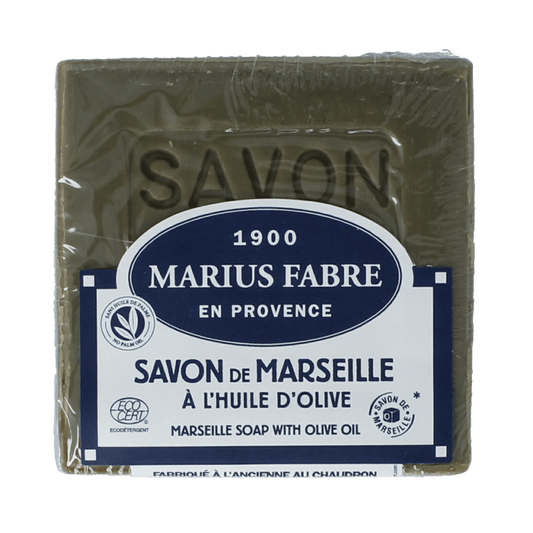 Marius Fabre Savon Marseille zeep olijf in folie 400 Gram - DrogistWereld