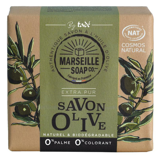 Marseille Soap Olijfzeep cosmos nat 100 Gram - DrogistWereld