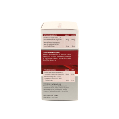 Masqueliers Anthogenol 120 Capsules - DrogistWereld