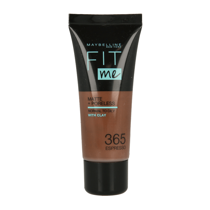 Maybelline Fit Me matte & poreless foundation 365 espresso 1 Stuks - DrogistWereld
