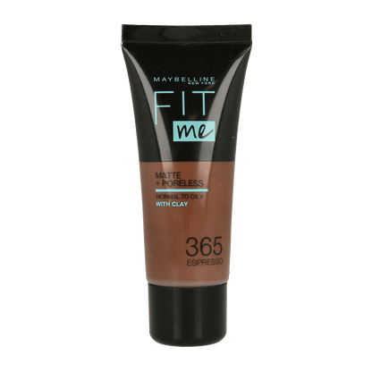 Maybelline Fit Me matte & poreless foundation 365 espresso 1 Stuks - DrogistWereld