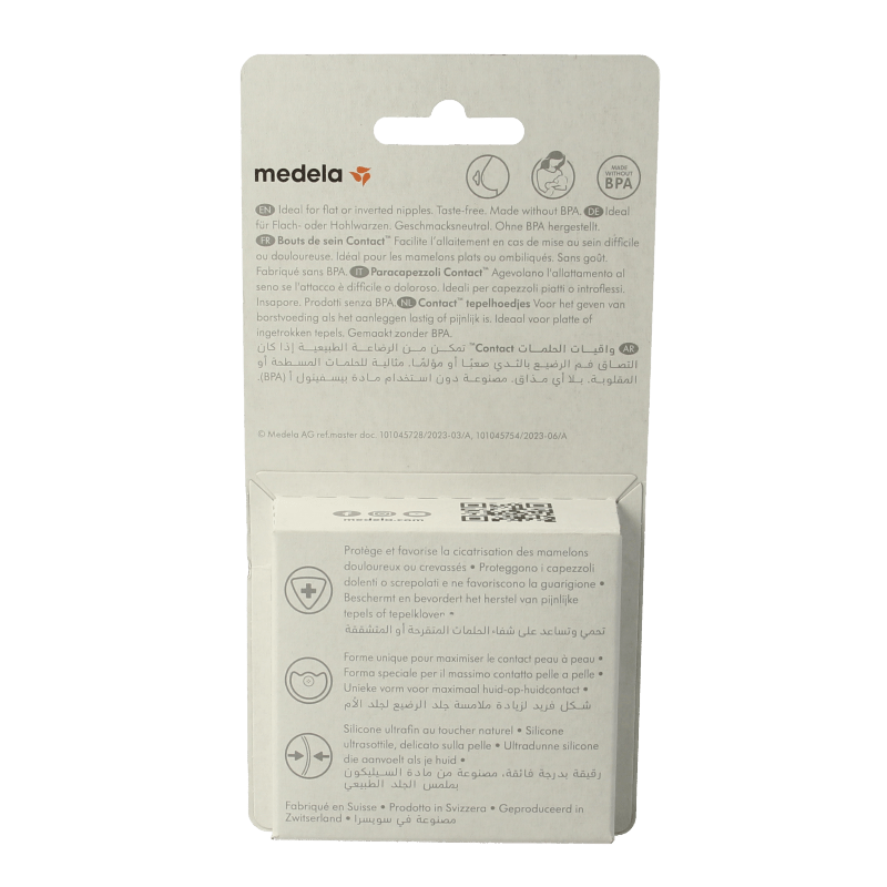 Medela Contact tepelhoedjes maat L 1 Paar - DrogistWereld