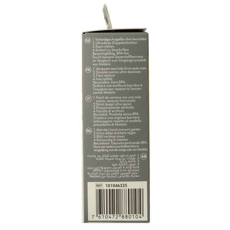 Medela Moedermelk bewaarzakjes 210ml 25 Stuks - DrogistWereld
