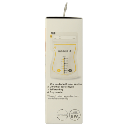 Medela Moedermelk bewaarzakjes 210ml 25 Stuks - DrogistWereld