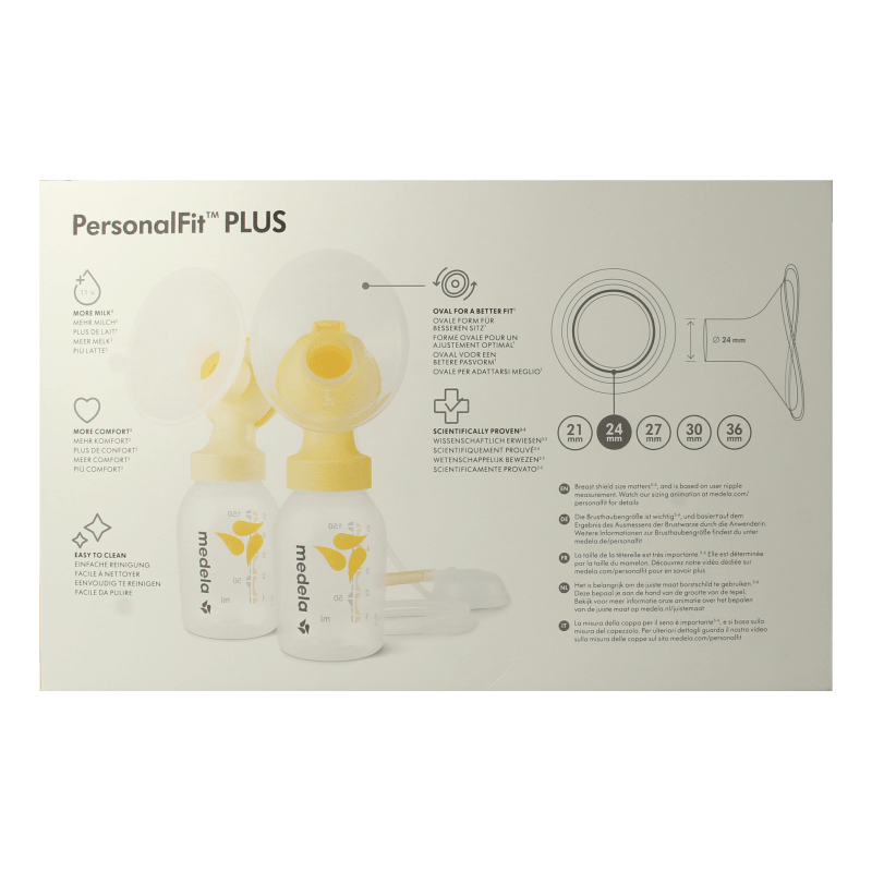 Medela Symphony afkolfset dubbel maat M 1 Set - DrogistWereld