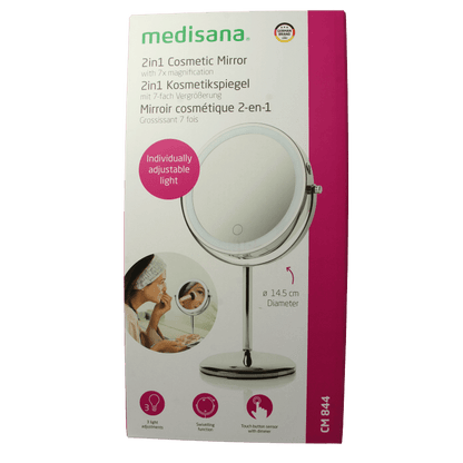 Medisana Cosmeticaspiegel 3 in 1 CM844 1 Stuks - DrogistWereld