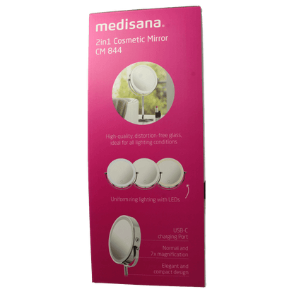 Medisana Cosmeticaspiegel 3 in 1 CM844 1 Stuks - DrogistWereld