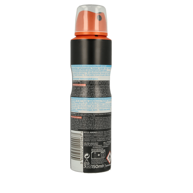 Men Expert Deodorant carbon protect 150 Milliliter - DrogistWereld