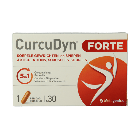 Metagenics Curcudyn forte 30 Capsules - DrogistWereld