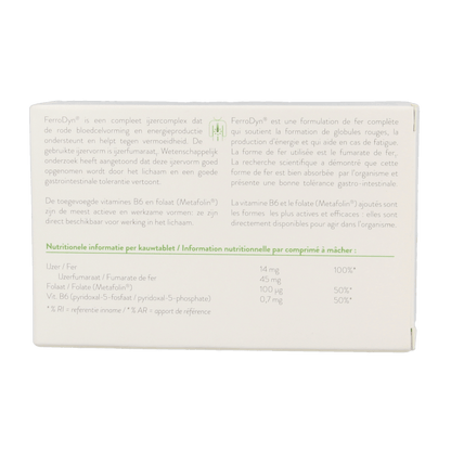 Metagenics Ferrodyn 84 Kauwtabletten - DrogistWereld