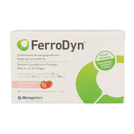 Metagenics Ferrodyn 84 Kauwtabletten - DrogistWereld