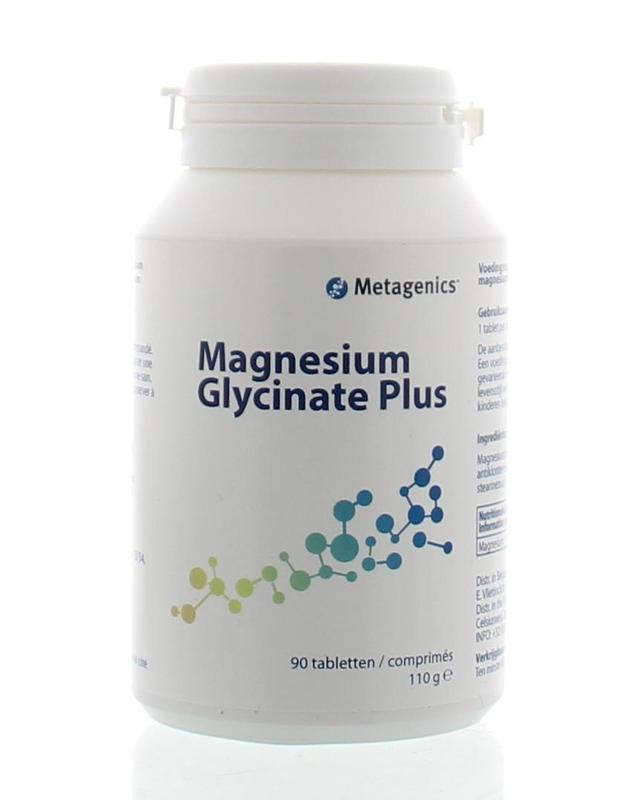 Metagenics Magnesium glycinate plus 90 Tabletten - DrogistWereld