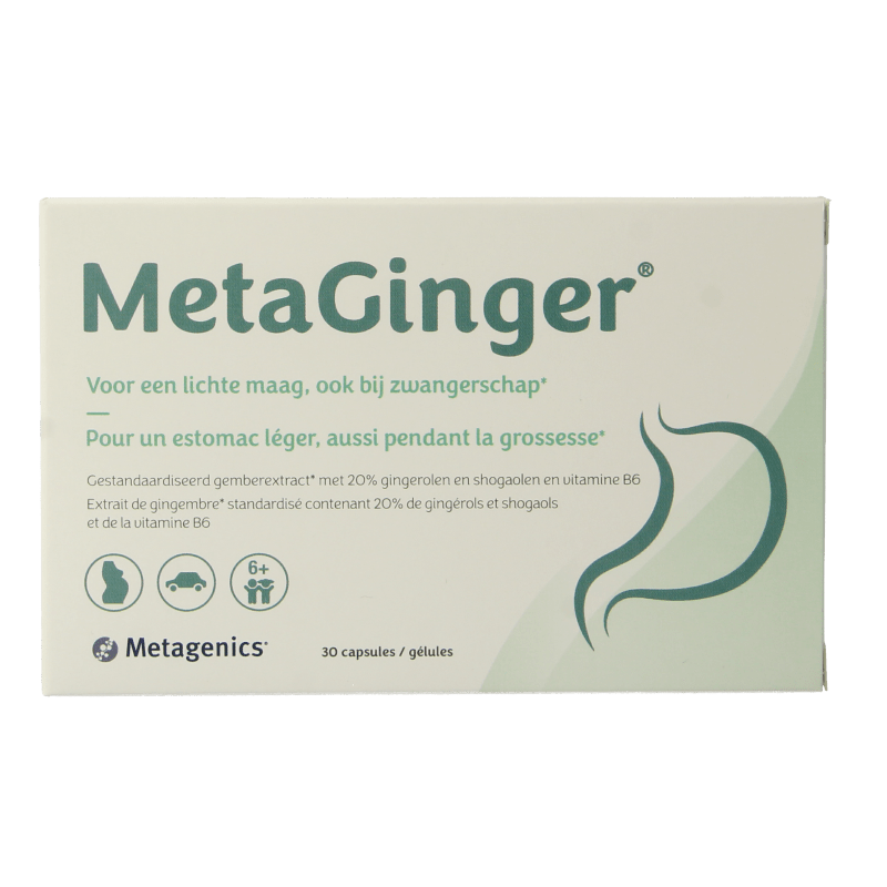 Metagenics Metaginger 30 Capsules - DrogistWereld