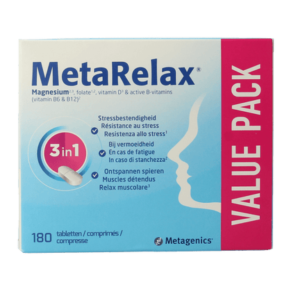 Metagenics Metarelax 180 Tabletten - DrogistWereld