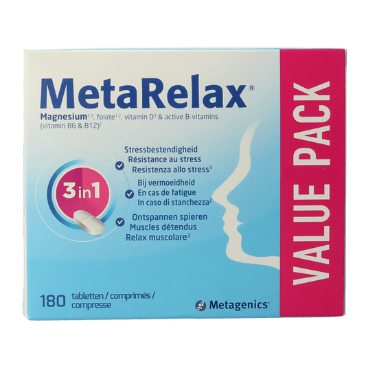 Metagenics Metarelax 180 Tabletten - DrogistWereld