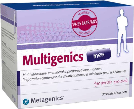 Metagenics Multigenics men 30 Sachets - DrogistWereld