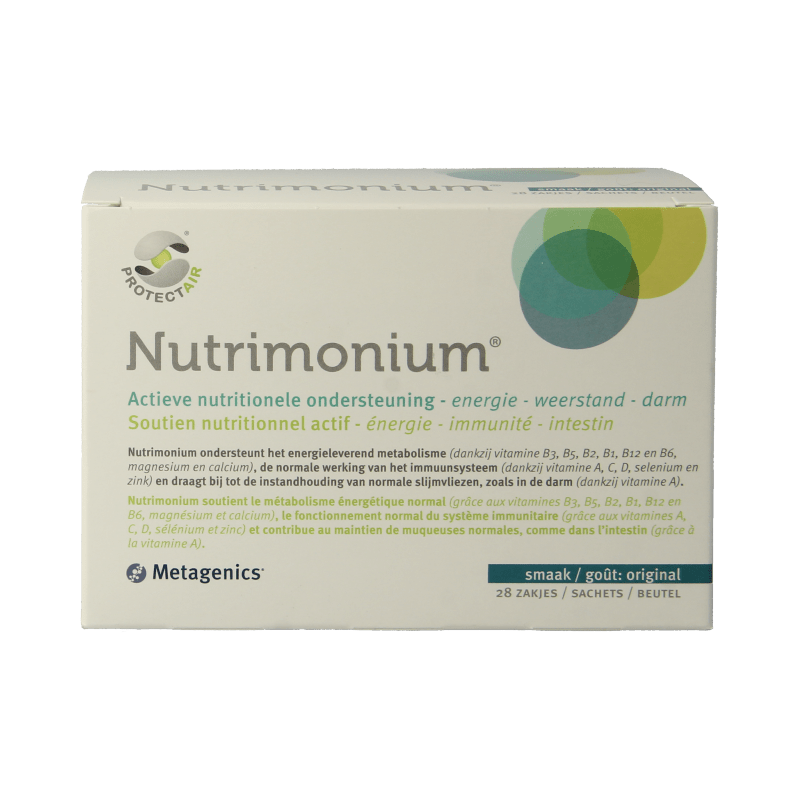 Metagenics Nutrimonium original 28 Sachets - DrogistWereld
