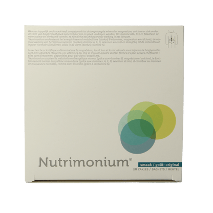 Metagenics Nutrimonium original 28 Sachets - DrogistWereld