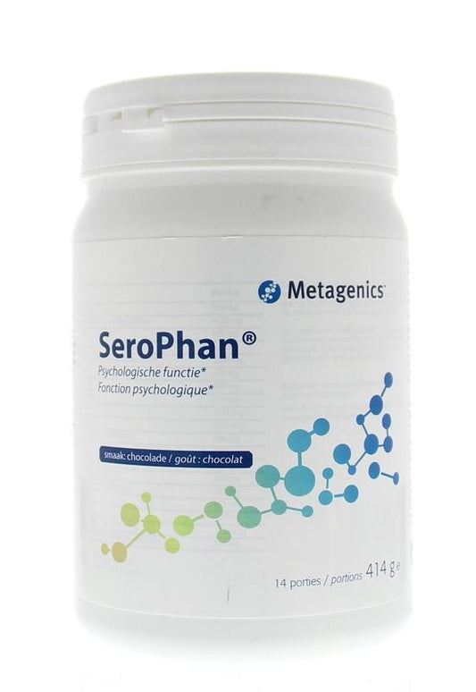 Metagenics Serophan chocolade 414 Gram - DrogistWereld