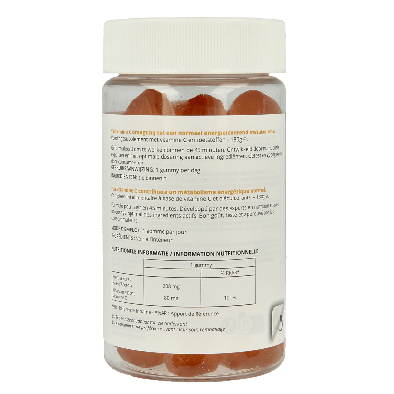Metagenics Vitamine C 80mg 60 Gummies - DrogistWereld