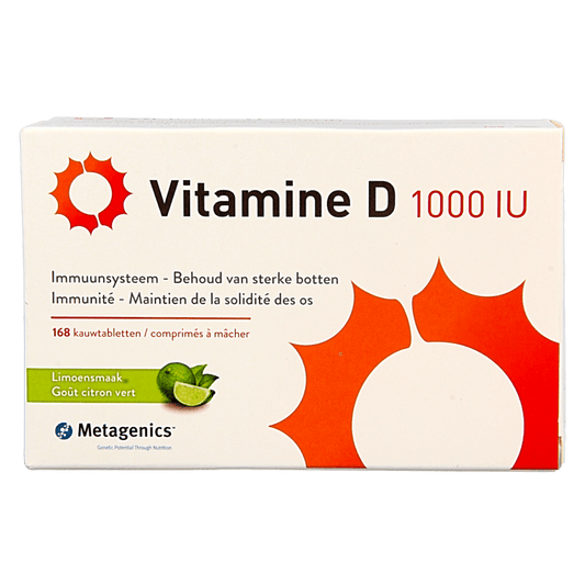 Metagenics Vitamine D 1000IU 168 Tabletten - DrogistWereld