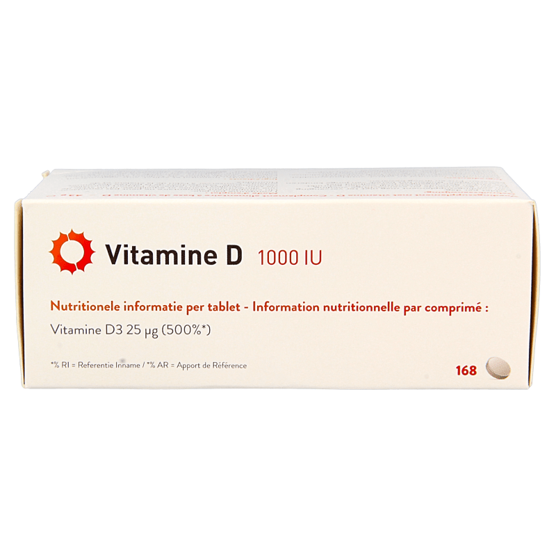 Metagenics Vitamine D 1000IU 168 Tabletten - DrogistWereld