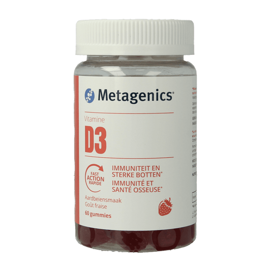 Metagenics Vitamine D 1000IU 60 Gummies - DrogistWereld