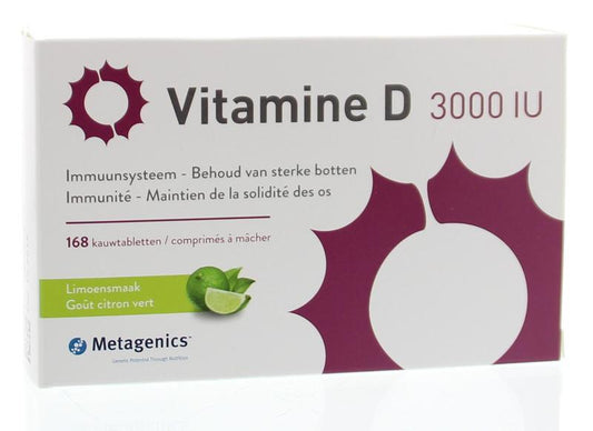 Metagenics Vitamine D 3000IU 168 Tabletten - DrogistWereld
