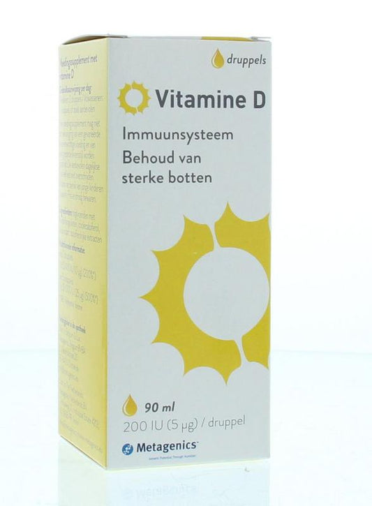 Metagenics Vitamine D liquid 90 Milliliter - DrogistWereld