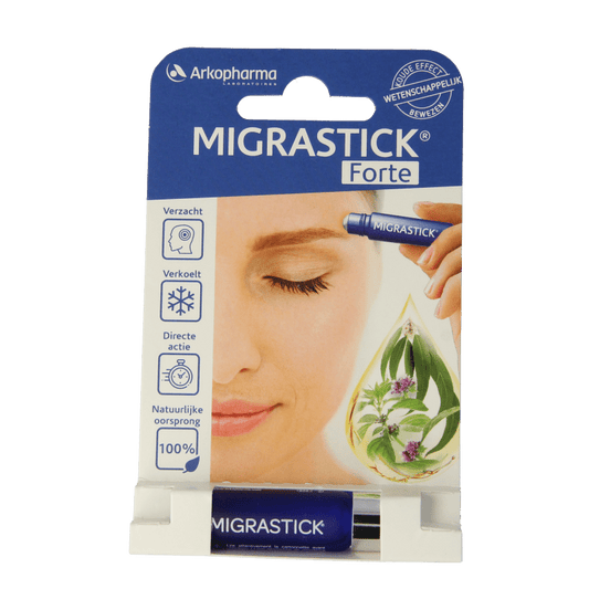 Migrastick Forte hoofdroller 3 Milliliter - DrogistWereld