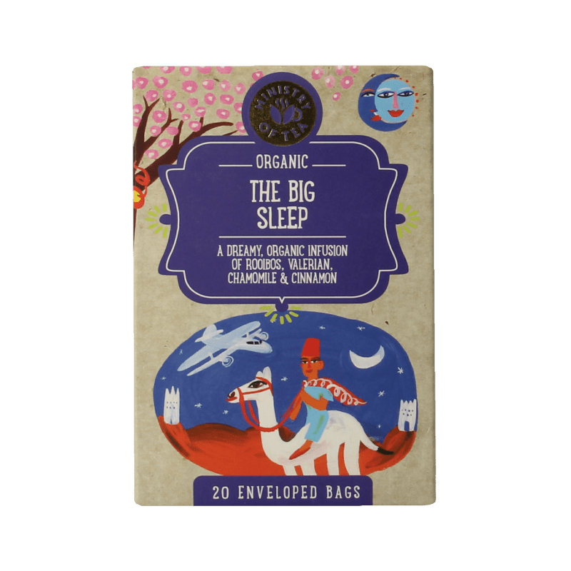 Ministry Of Tea The big sleep bio 20 Zakjes - DrogistWereld