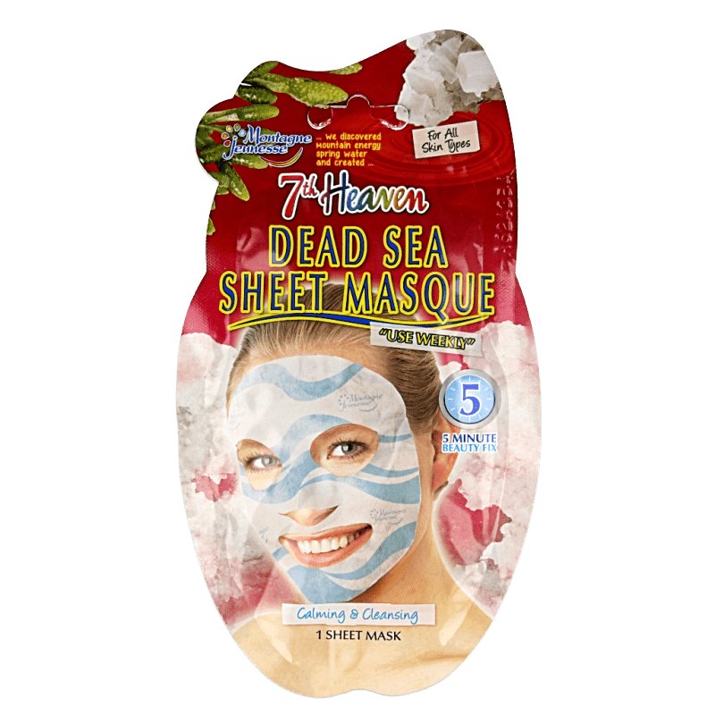 Montagne 7th Heaven gezichtmasker dead sea sheet 16 Gram - DrogistWereld