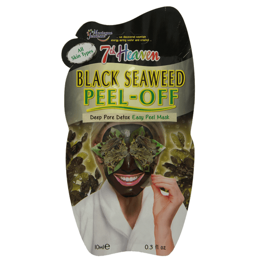 Montagne 7th Heaven gezichtsmasker black seaweed 10 Milliliter - DrogistWereld