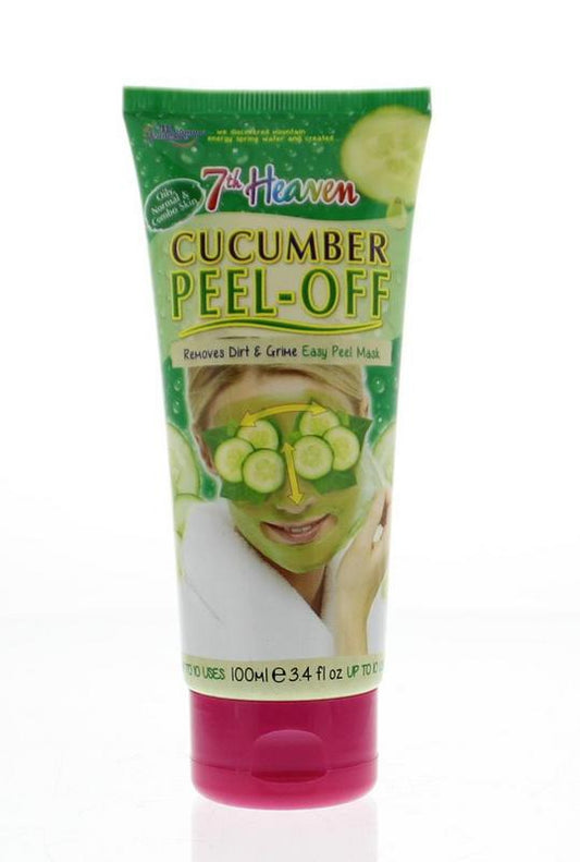 Montagne 7th Heaven gezichtsmasker cucumber peel - off 100 Milliliter - DrogistWereld