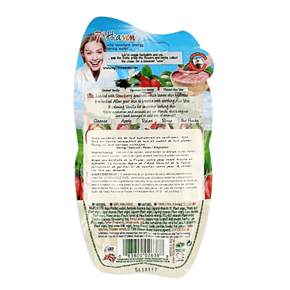 Montagne 7th Heaven gezichtsmasker strawberry souffle 15 Milliliter - DrogistWereld