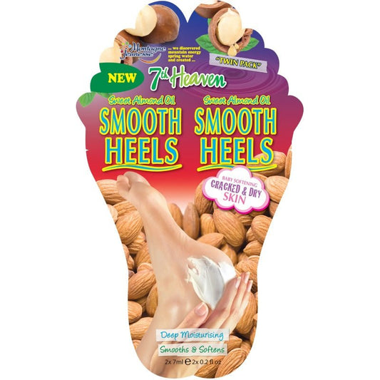 Montagne 7th Heaven voetenmasker smooth heels 1 Set - DrogistWereld