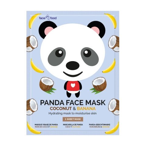 Montagne Panda sheet face mask coconut & banana 1 Stuks - DrogistWereld
