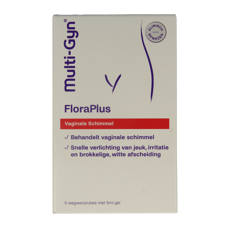 Multi GYN Floraplus tubes 5 Stuks - DrogistWereld