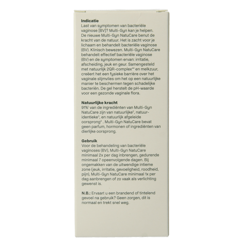 Multi GYN Natucare 40 Milliliter - DrogistWereld