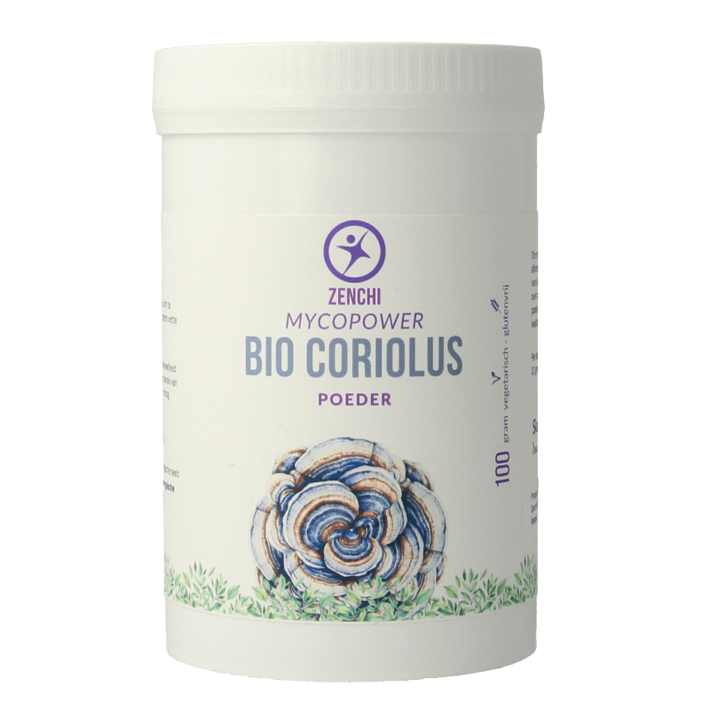 Mycopower Coriolus poeder bio 100 Gram - DrogistWereld