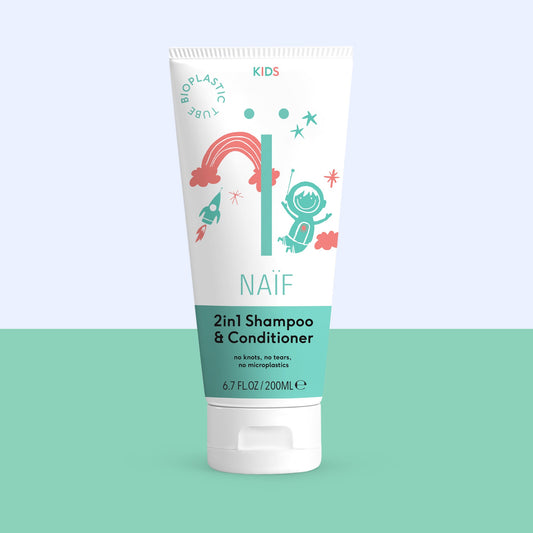 Naif 2 - in - 1 Shampoo & conditioner kids 200 Milliliter - DrogistWereld