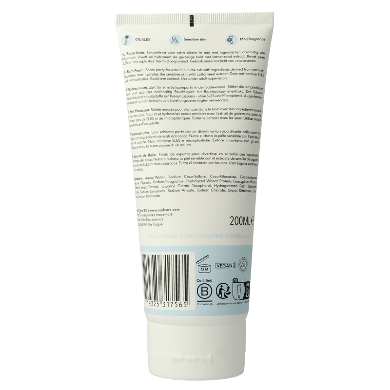 Naif Baby bathfoam relaxing 200 Milliliter - DrogistWereld