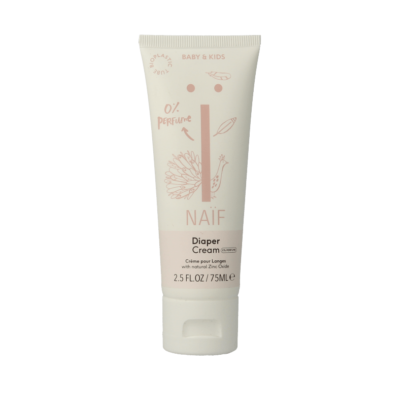Naif Baby & kids diaper cream parfumvrij 75 Milliliter - DrogistWereld