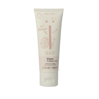 Naif Baby & kids diaper cream parfumvrij 75 Milliliter - DrogistWereld