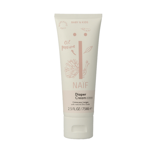 Naif Baby & kids diaper cream parfumvrij 75 Milliliter - DrogistWereld