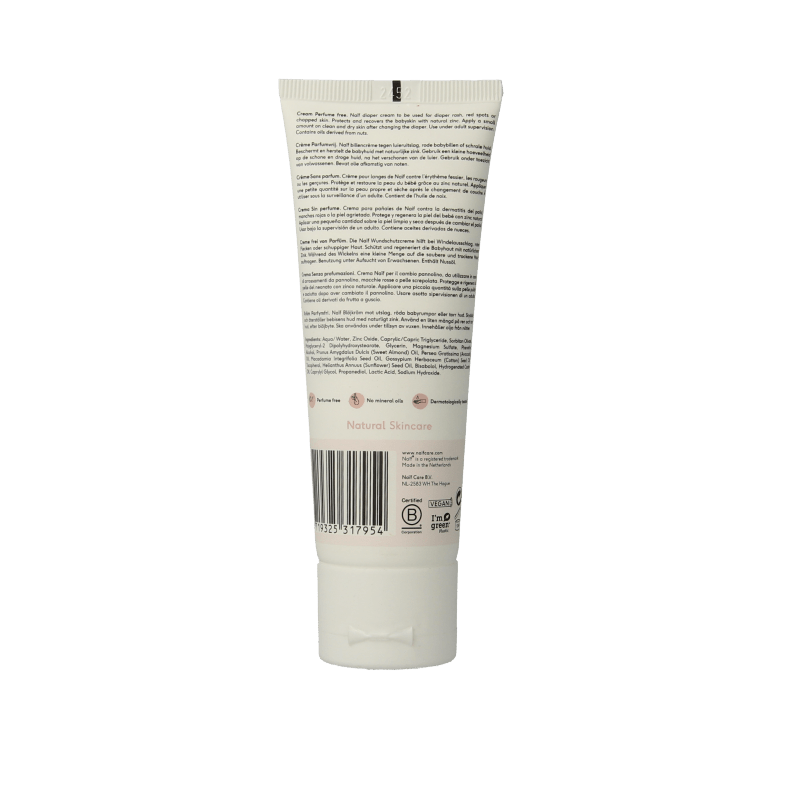 Naif Baby & kids diaper cream parfumvrij 75 Milliliter - DrogistWereld