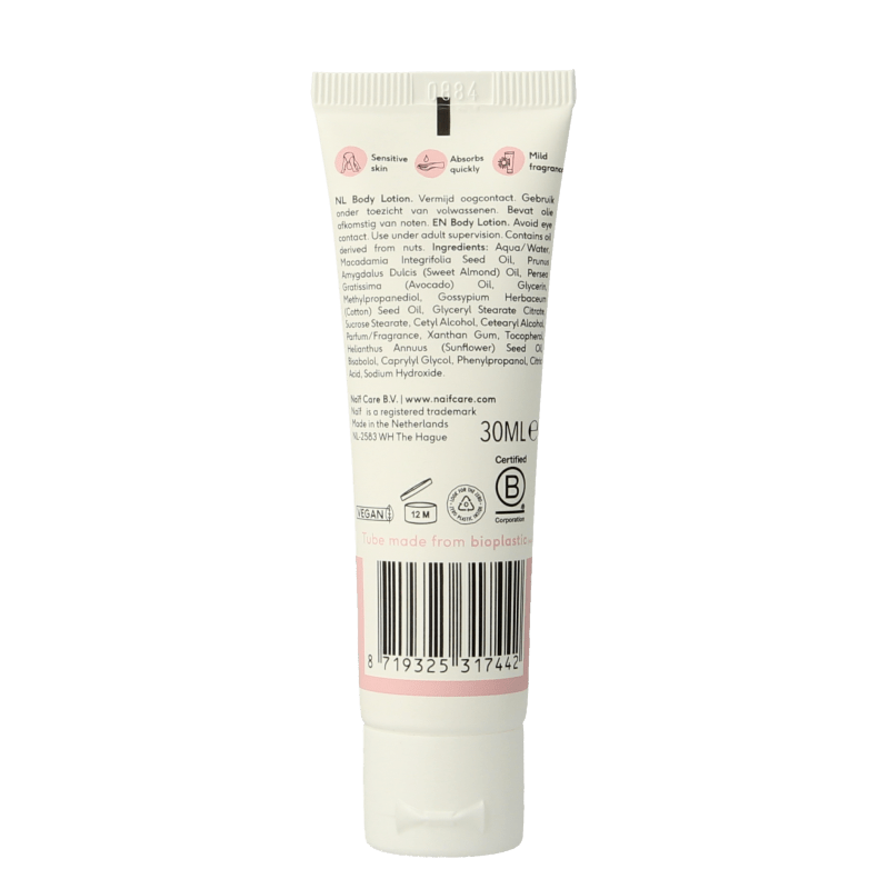 Naif Bodylotion softening 30 Milliliter - DrogistWereld