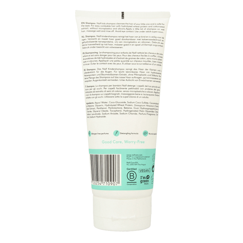 Naif Nourishing shampoo kids 200 Milliliter - DrogistWereld