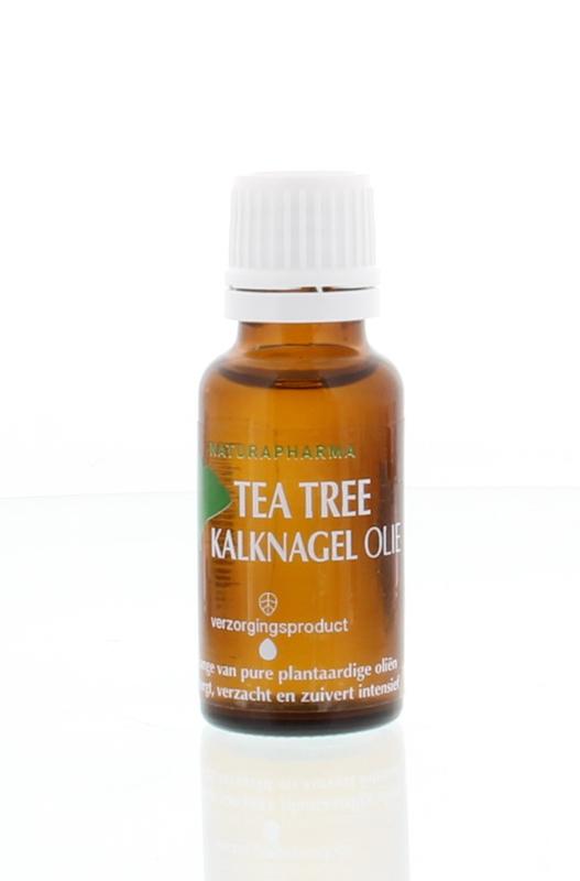 Naturapharma Tea tree kalknagel olie 20 Milliliter - DrogistWereld