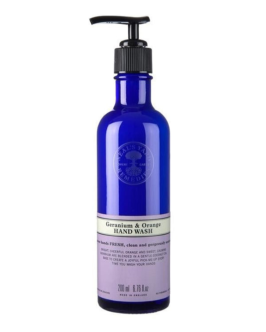 Neals Yard Remedies Geranium & orange handwash 200 Milliliter - DrogistWereld